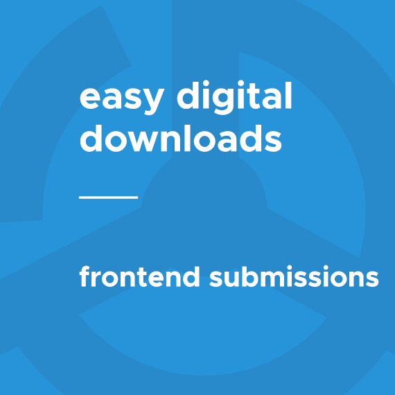 Easy Digital Downloads Frontend Submissions